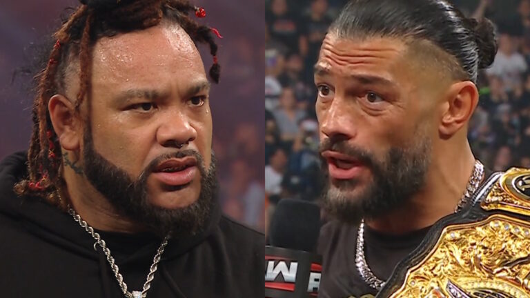 WWE stars Jacob Fatu and Roman Reigns