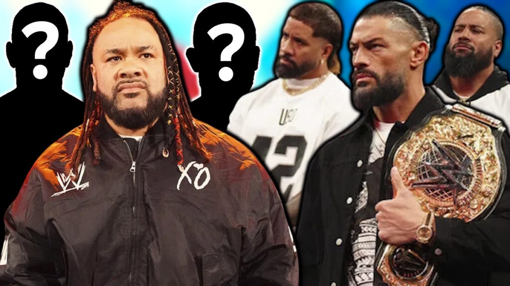 WWE stars Jacob Fatu, Roman Reigns and The Usos