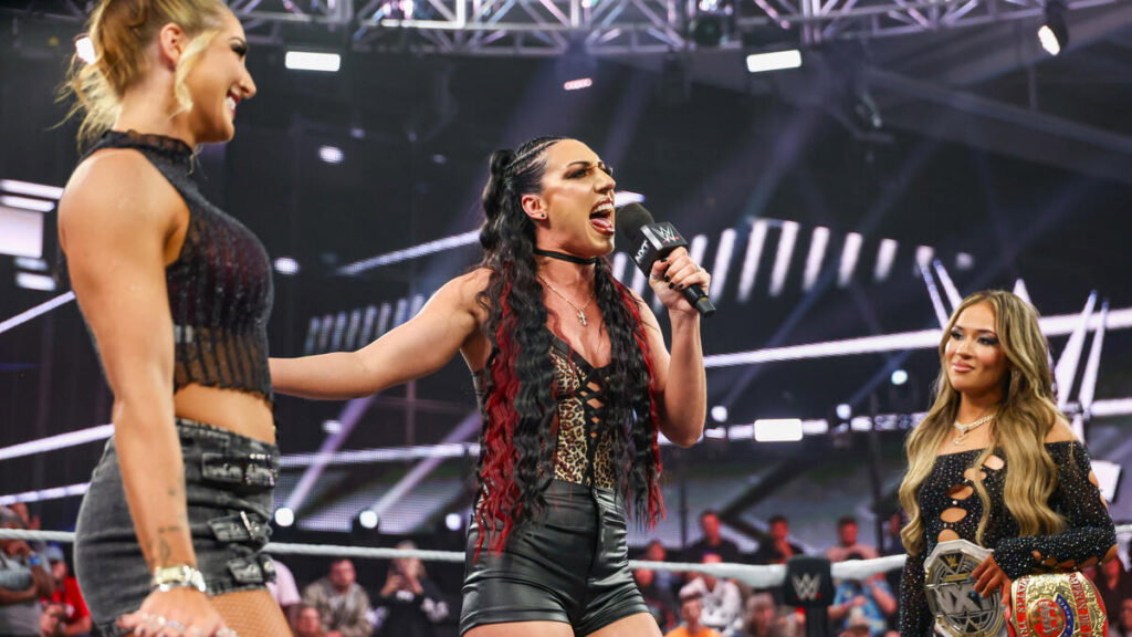 WWE NXT's Lola Vice, Jacy Jayne and Lainey Reid