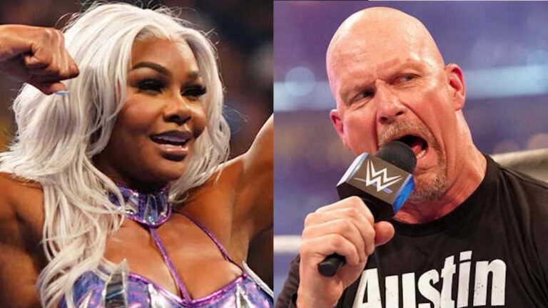 Jade Cargill and WWE Hall of Famer Stone Cold Steve Austin