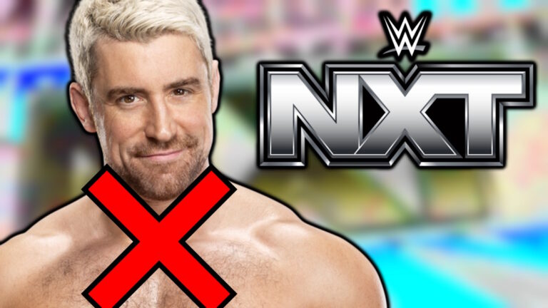 WWE NXT logo and Joe Hendry