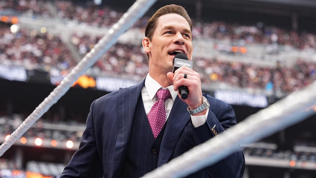 John Cena at WWE WrestleMania 42