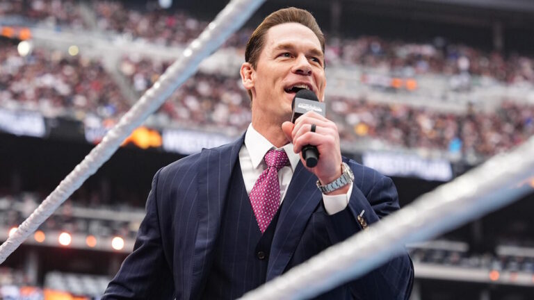 John Cena at WWE WrestleMania 42