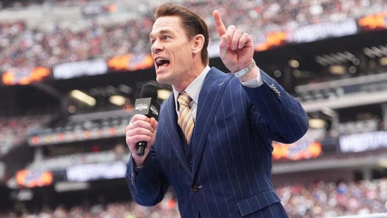 John Cena at WWE WrestleMania 42