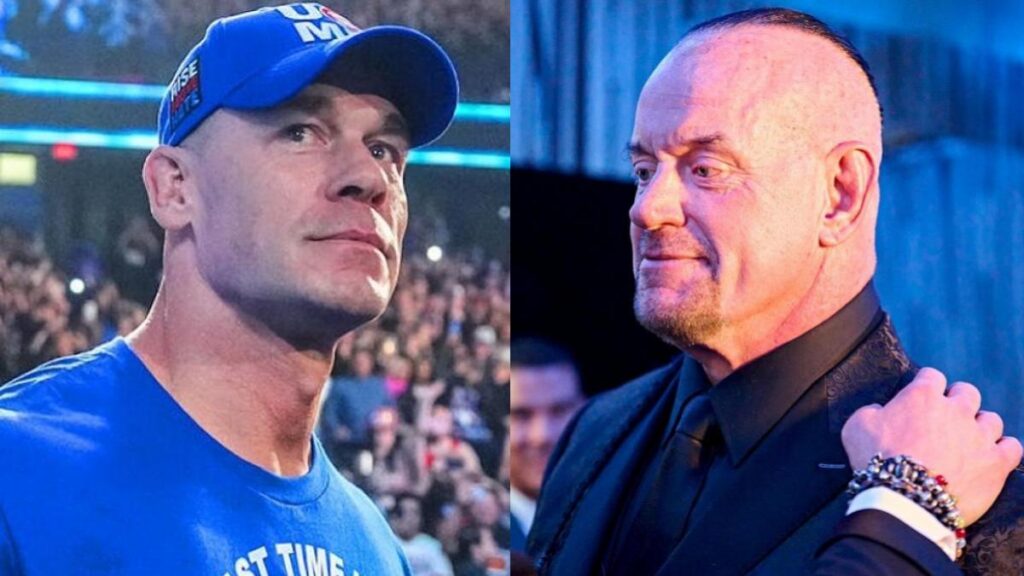 WWE's John Cena and Undertaker