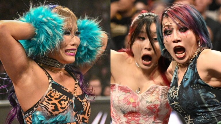 WWE's IYO SKY, Asuka and Kairi Sane