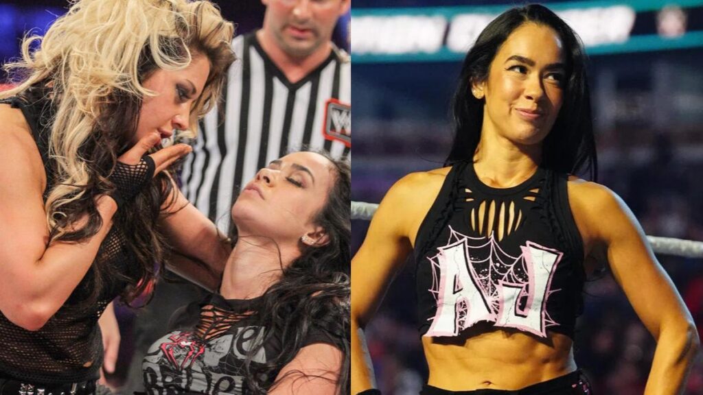 Kaitlyn and AJ Lee in WWE