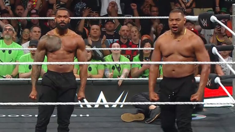 WWE stars The Street Profits