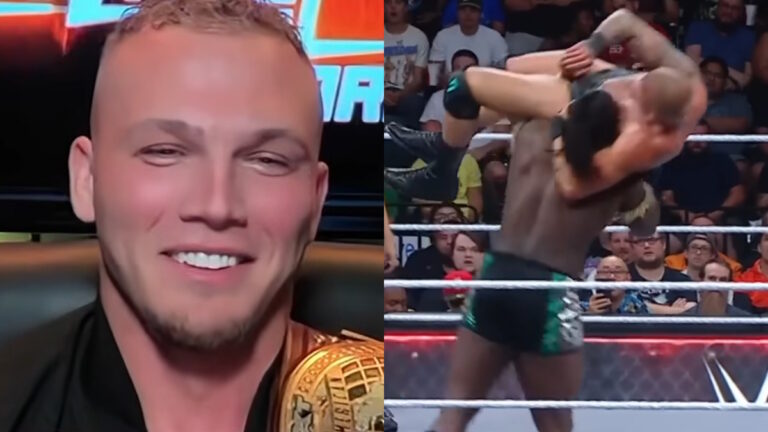 WWE stars Myles Borne and Oba Femi