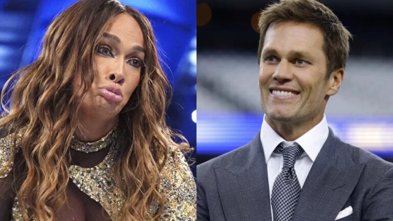 WWE star Nia Jax and NFL star Tom Brady