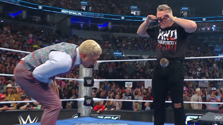 WWE stars Cody Rhodes and Pat McAfee