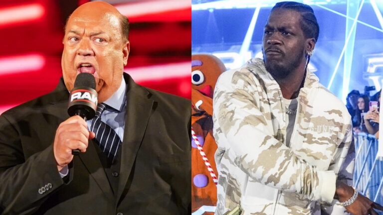 WWE's Paul Heyman alongside Lil Yachty
