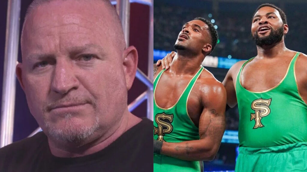 WWE Hall of Famer Road Dogg and the Street Profits