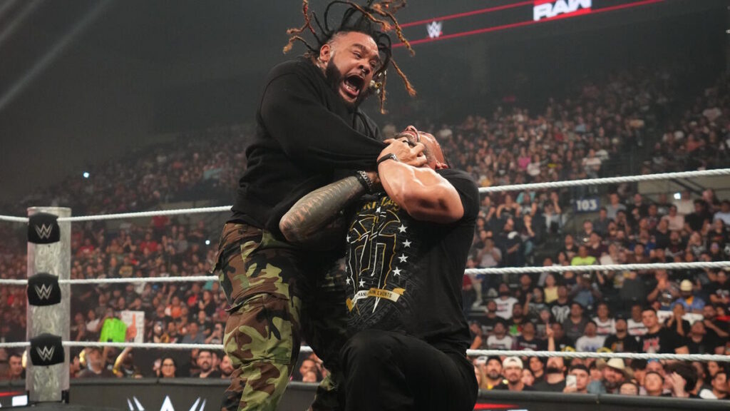 WWE star Jacob Fatu and Roman Reigns