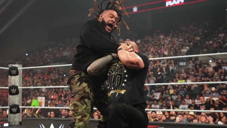 WWE star Jacob Fatu and Roman Reigns
