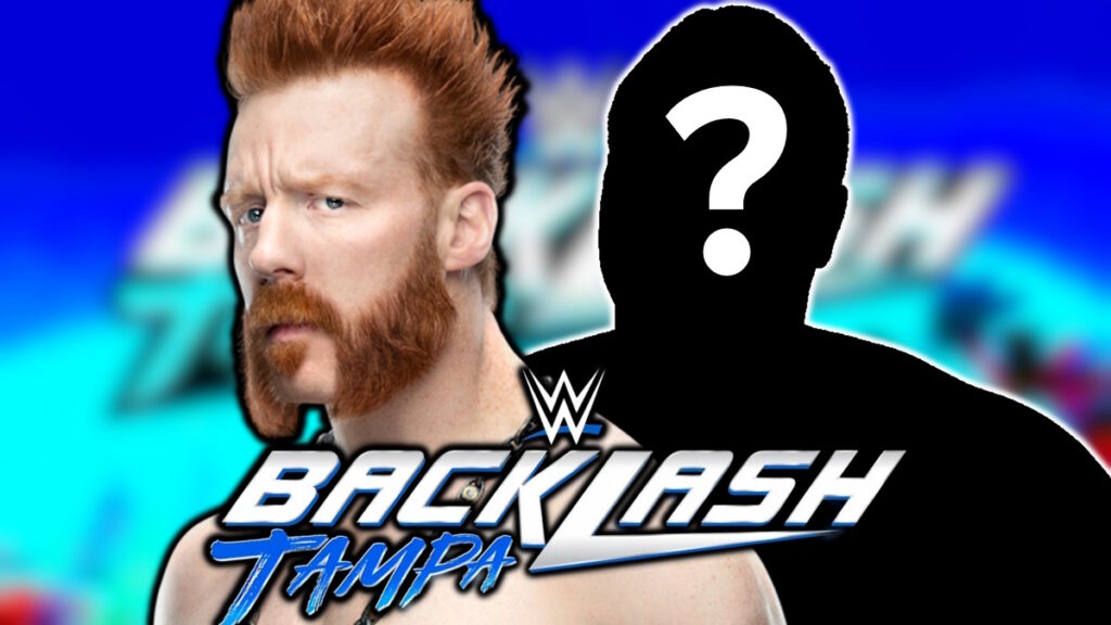 WWE Backlash logo and Sheamus