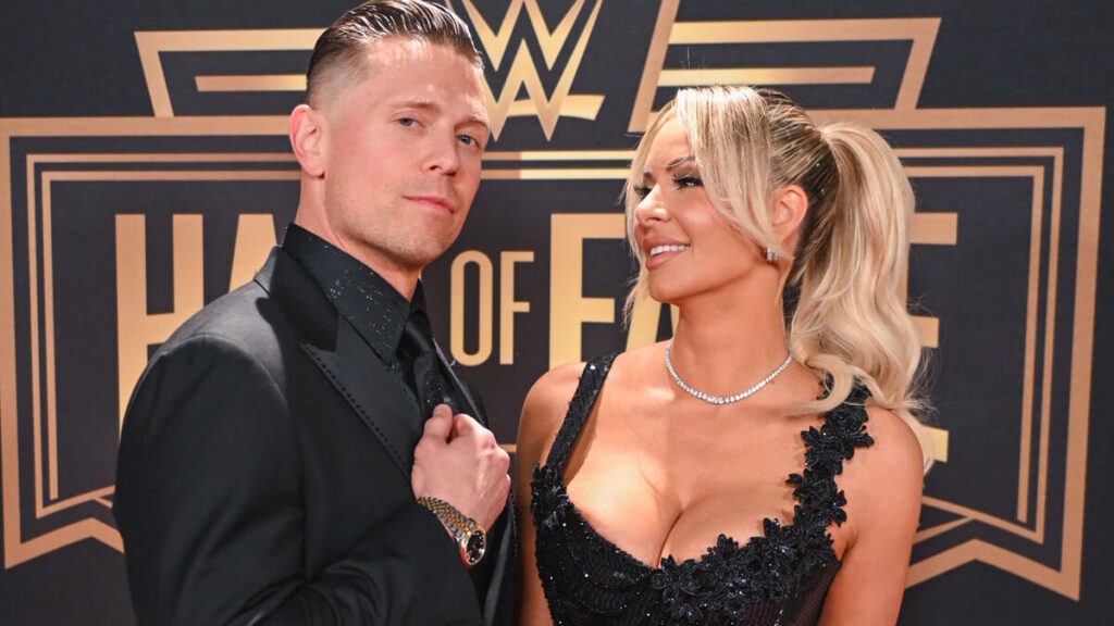The Miz and Maryse at the WWE Hall of Fame