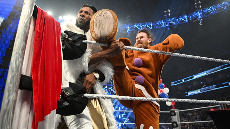 WWE stars Trick Williams and Sami Zayn