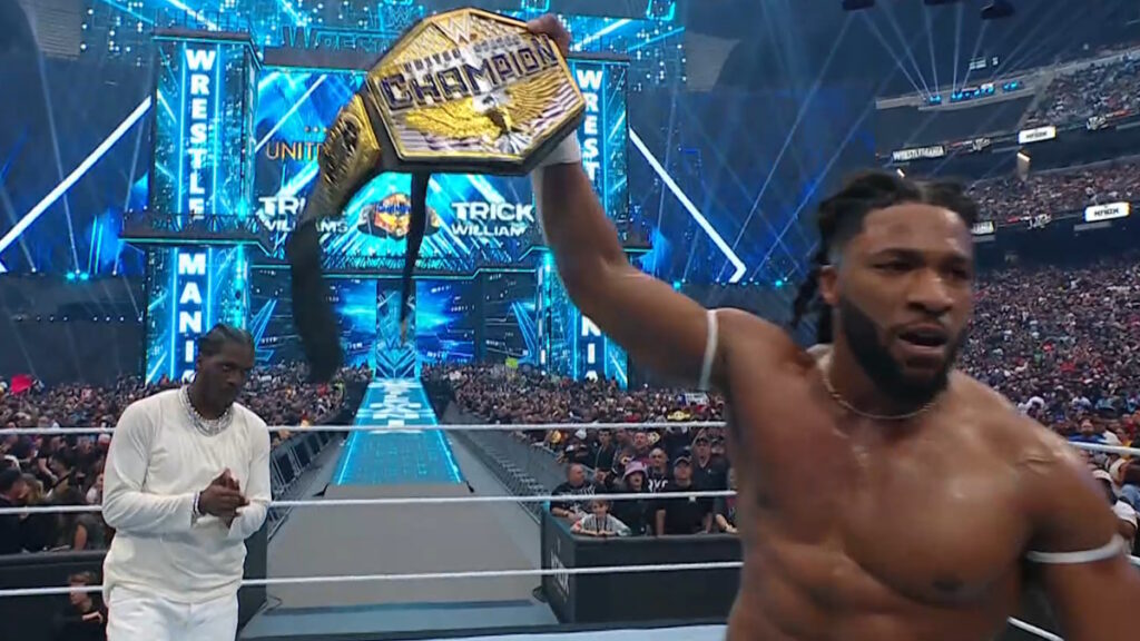 WWE United States Champion Trick Williams and Lil Yachty
