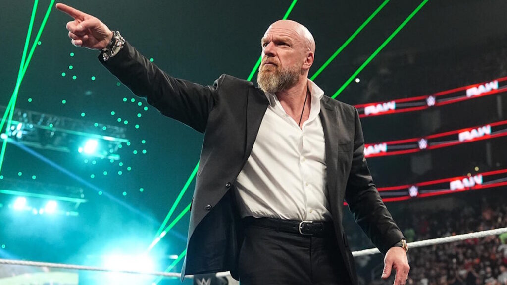 Triple H on WWE Raw
