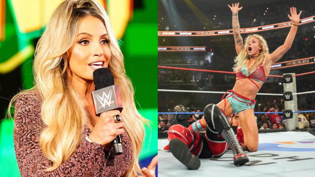 WWE Hall of Famer Trish Stratus and WWE star Sol Ruca