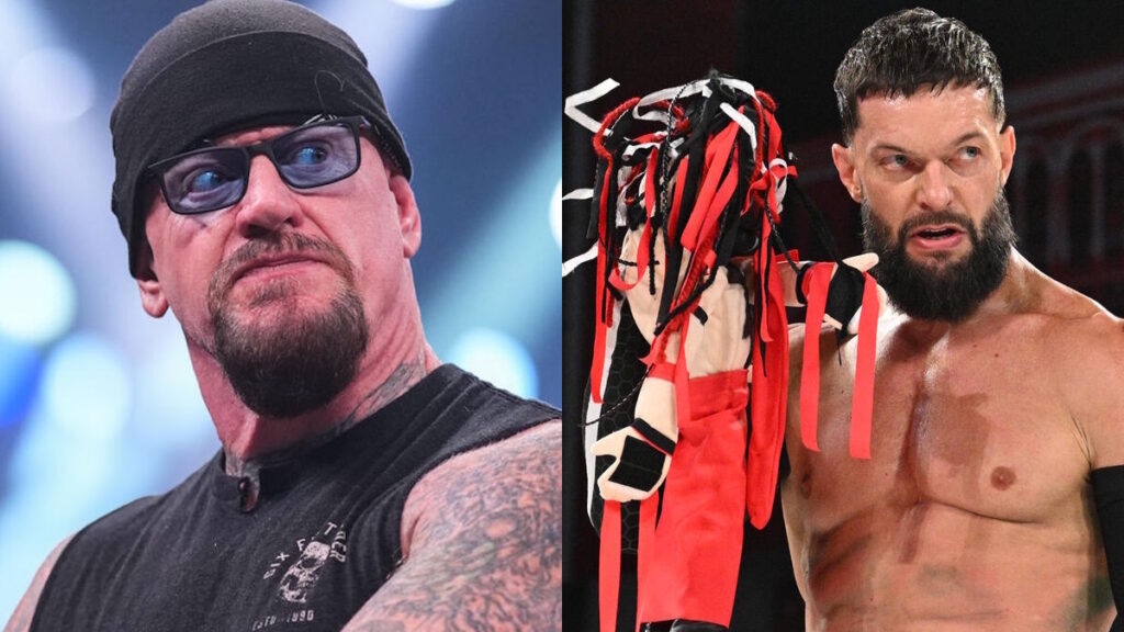 WWE stars Undertaker and Finn Balor