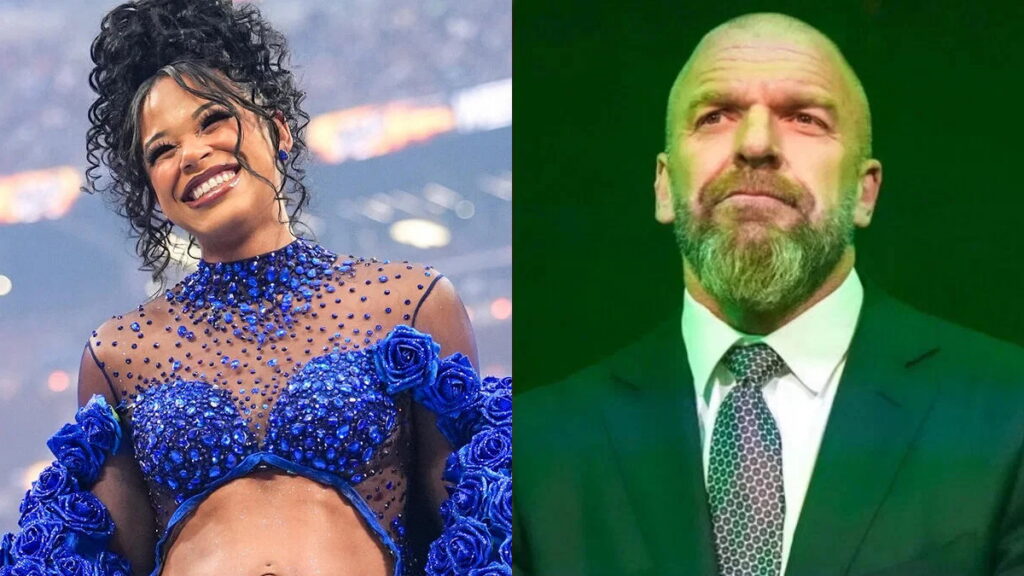 WWE's Bianca Belair and Triple H