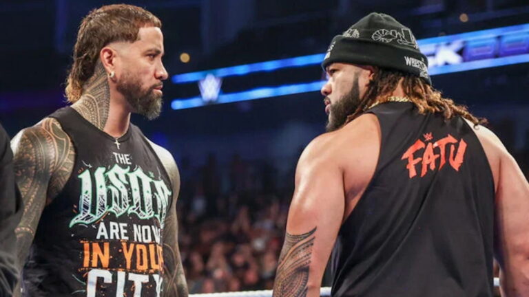 WWE stars Jey Uso and Jacob Fatu
