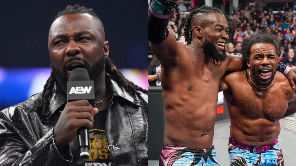 AEW's Swerve Strickland and WWE's New Day