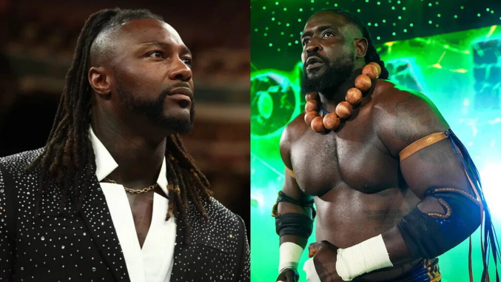 AEW's Swerve Strickland and WWE's Oba Femi