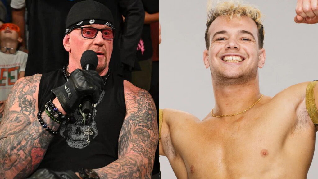 WWE Hall of Famer The Undertaker and WWE ID's Jack Cartwheel