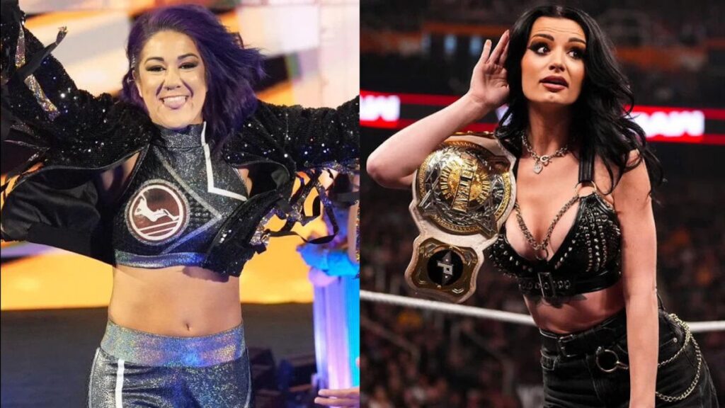 WWE stars Bayley & Paige