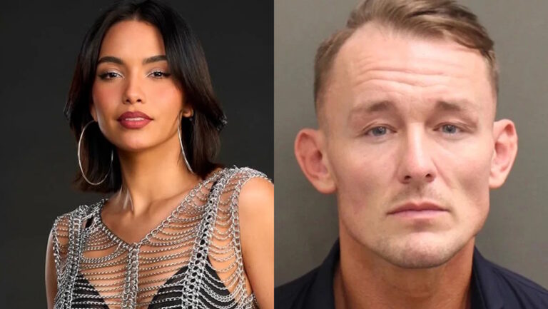 WWE star Ludwig Kaiser mugshot and Andrea Bazarte