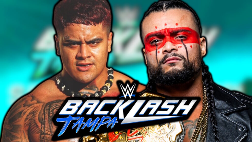 WWE Backlash logo, Zilla Fatu and Mike Santana