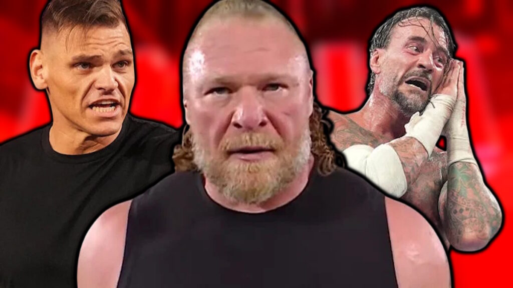 WWE stars Brock Lesnar, GUNTHER and CM Punk