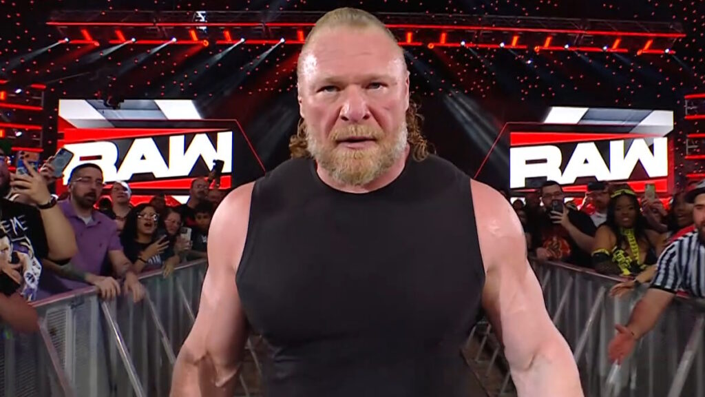 WWE star Brock Lesnar