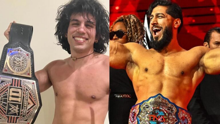 WWE ID Champion Chazz Starboy Hall and TNA Wrestling International Champion Mustafa Ali