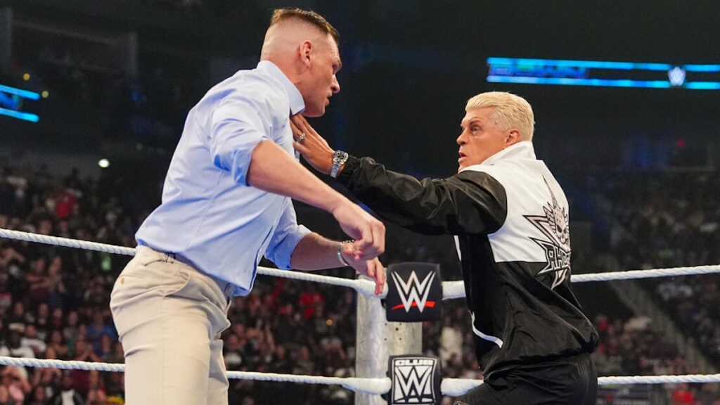 WWE's Gunther and Cody Rhodes