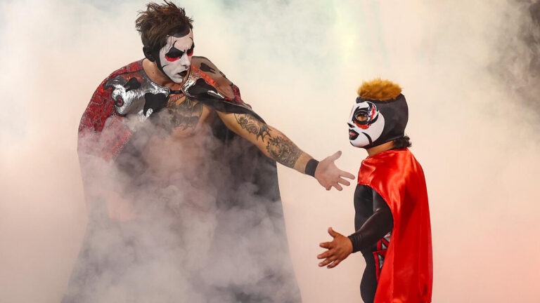 Danhausen and Minihausen at WWE Backlash
