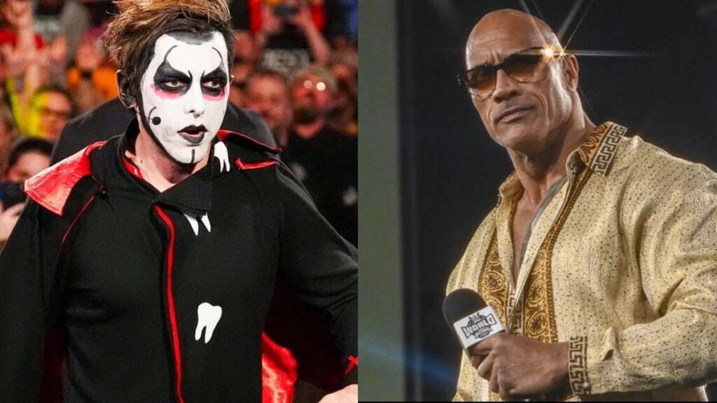 WWE's Danhausen and The Rock