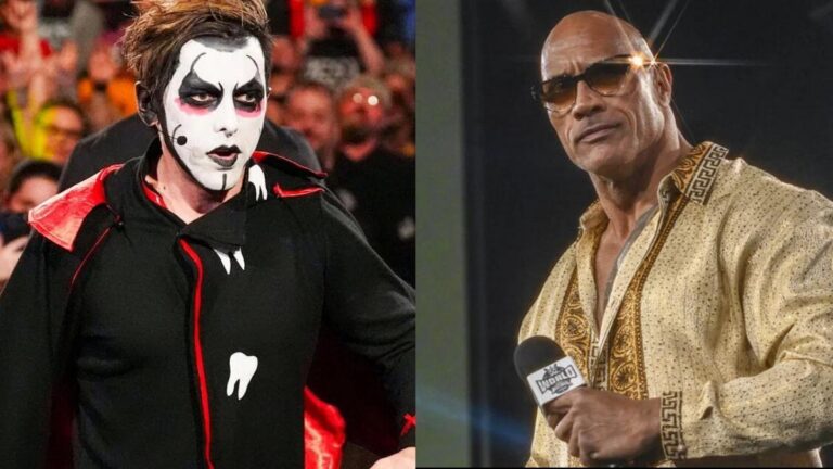 WWE's Danhausen and The Rock