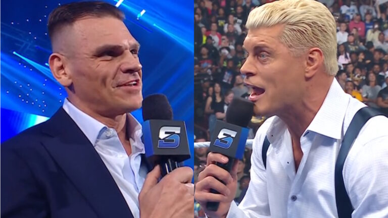 WWE stars GUNTHER and Cody Rhodes