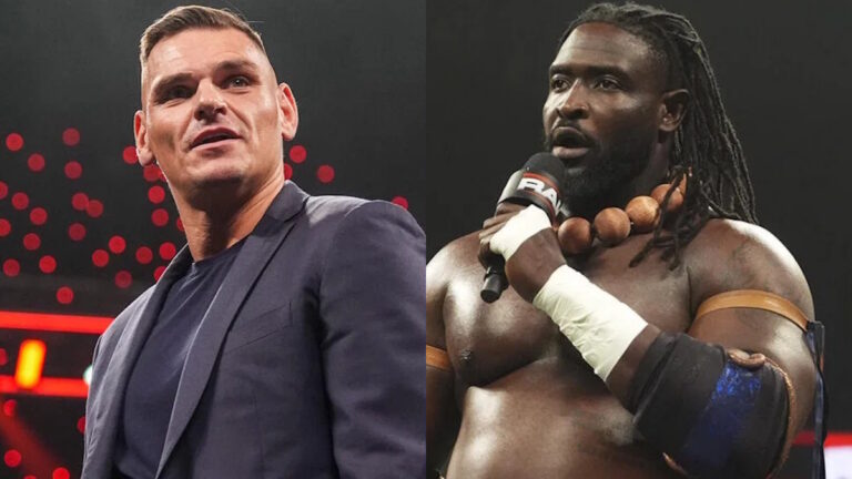 WWE stars Oba Femi and GUNTHER