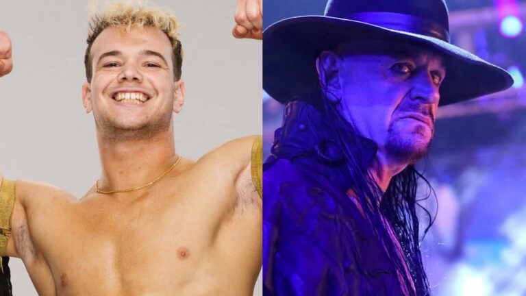 WWE AAA star Jack Cartwheel and The Undertaker
