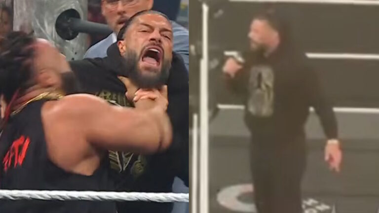WWE stars Jacob Fatu and Roman Reigns