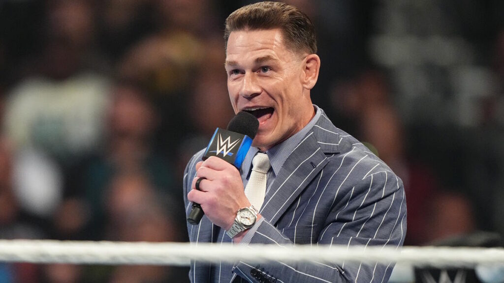WWE star John Cena announcing the John Cena Classic