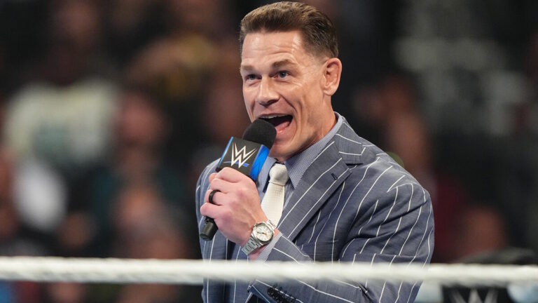 WWE star John Cena announcing the John Cena Classic