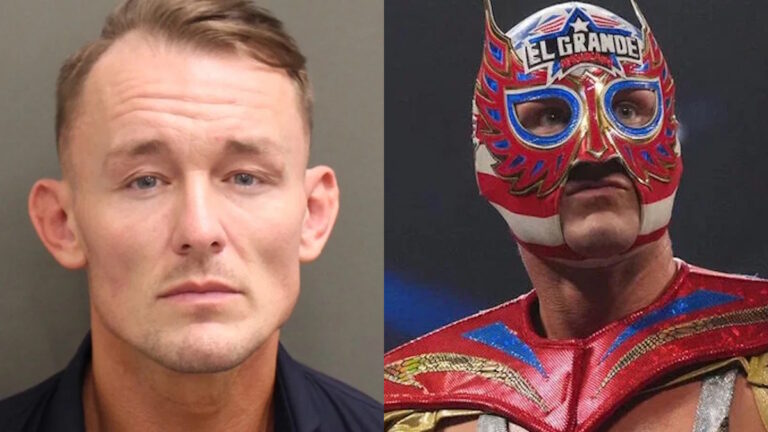 WWE star Ludwig Kaiser mugshot and El Grande Americano