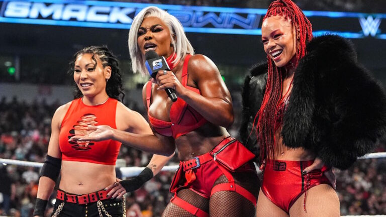 WWE's Jade Cargill, B-Fab and Michin