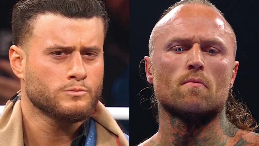 AEW star MJF and former WWE star Aleister Black